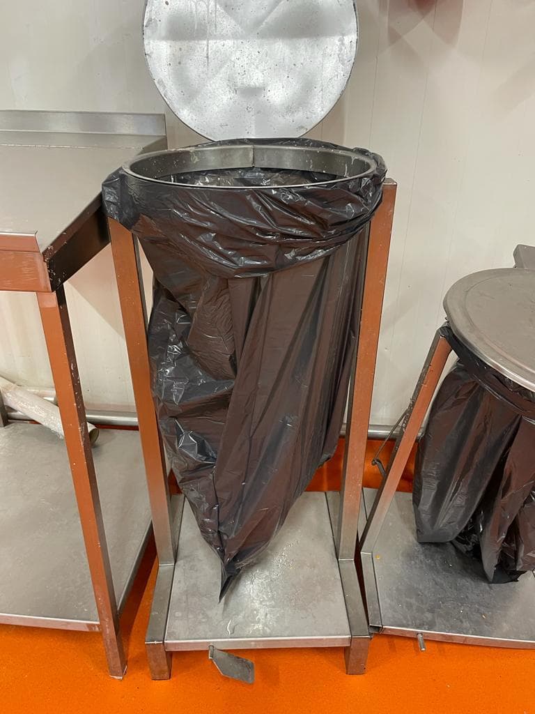 Kosze – realizacja 1, PROTIG SERWIS, stal nierdzewna INOX