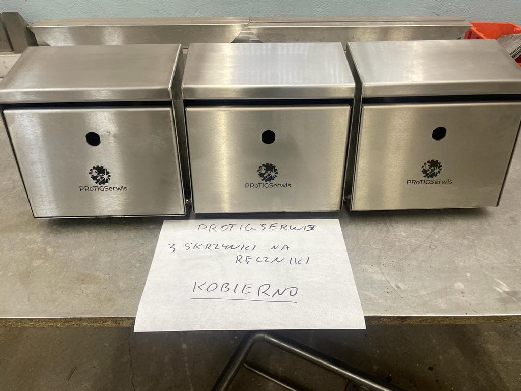 Maszyny produkcyjne – realizacja 11, PROTIG SERWIS, stal nierdzewna INOX