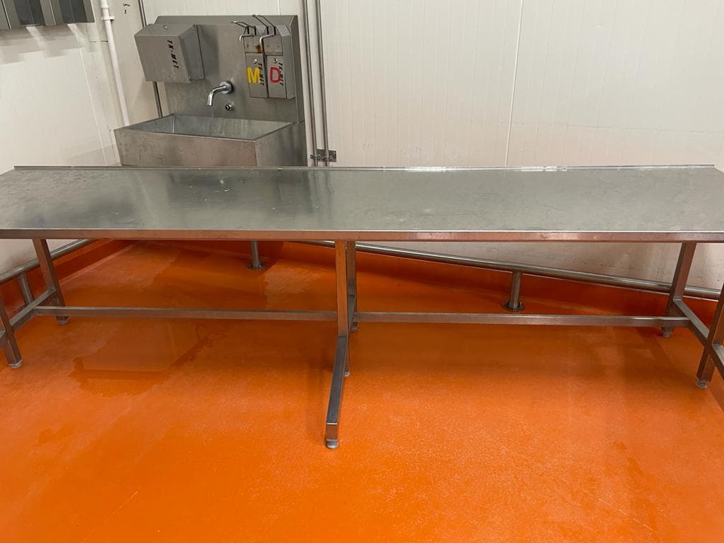 Stoły do pakowania – realizacja 5, PROTIG SERWIS, stal nierdzewna INOX