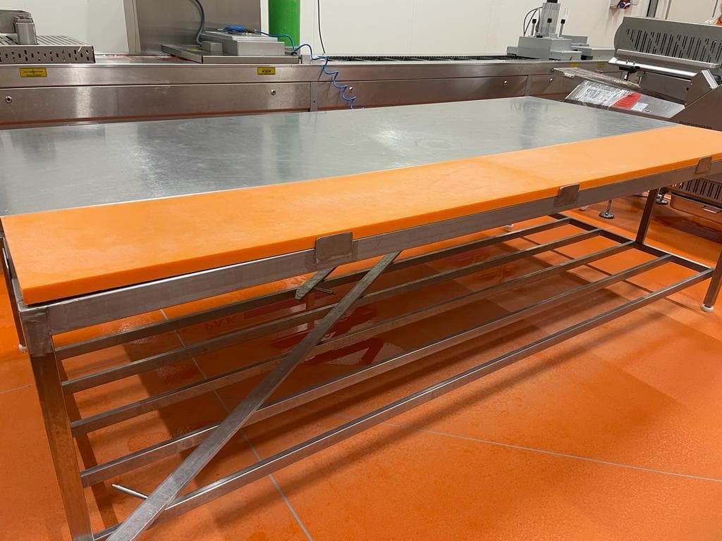 Stoły do pakowania – realizacja 7, PROTIG SERWIS, stal nierdzewna INOX