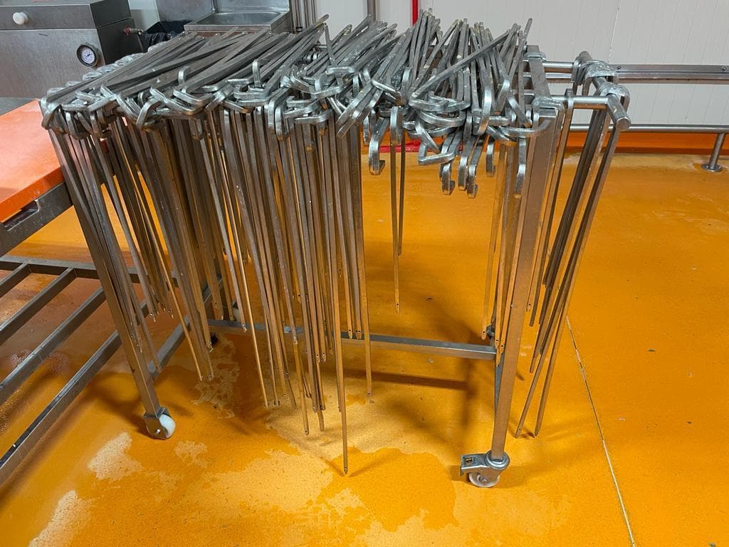 Szpice kebabowe – realizacja 1, PROTIG SERWIS, stal nierdzewna INOX