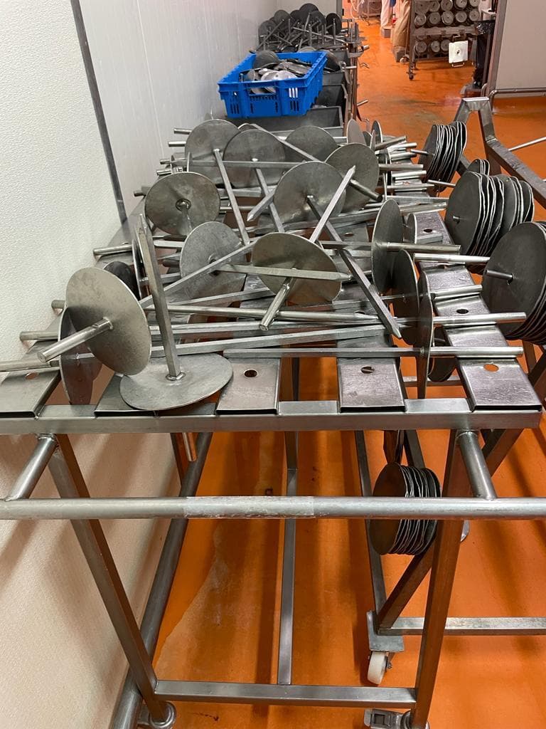 Szpice kebabowe – realizacja 3, PROTIG SERWIS, stal nierdzewna INOX