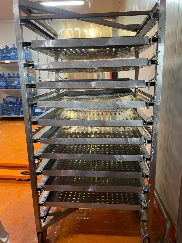 Wózki transportowe – realizacja 4, PROTIG SERWIS, stal nierdzewna INOX